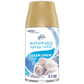 Glade Automatic Spray Refill Clean Linen, Fits in Holder For Up to 60 Days of Freshness, 6.2 oz, 1 Refill