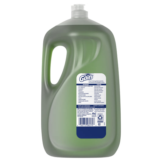 Gain Ultra Dishwashing Liquid Dish Soap, Original Scent, 90.0 fl oz