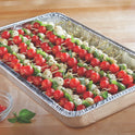 Mainstays Disposable Aluminum Full Size Steam Table Pans, 5 Count 19.56" x 11.63" x 3.19"