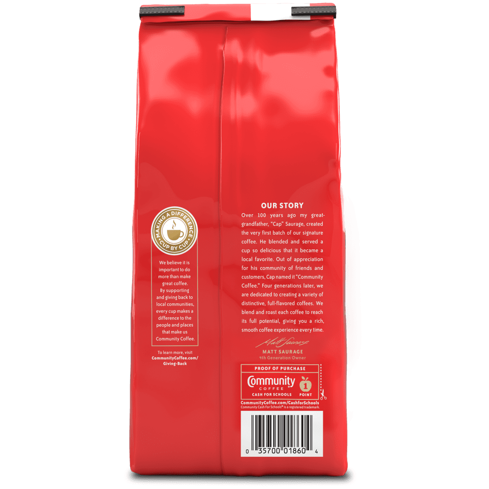 Community Coffee Toasted Hazelnut 12 Ounce Bag