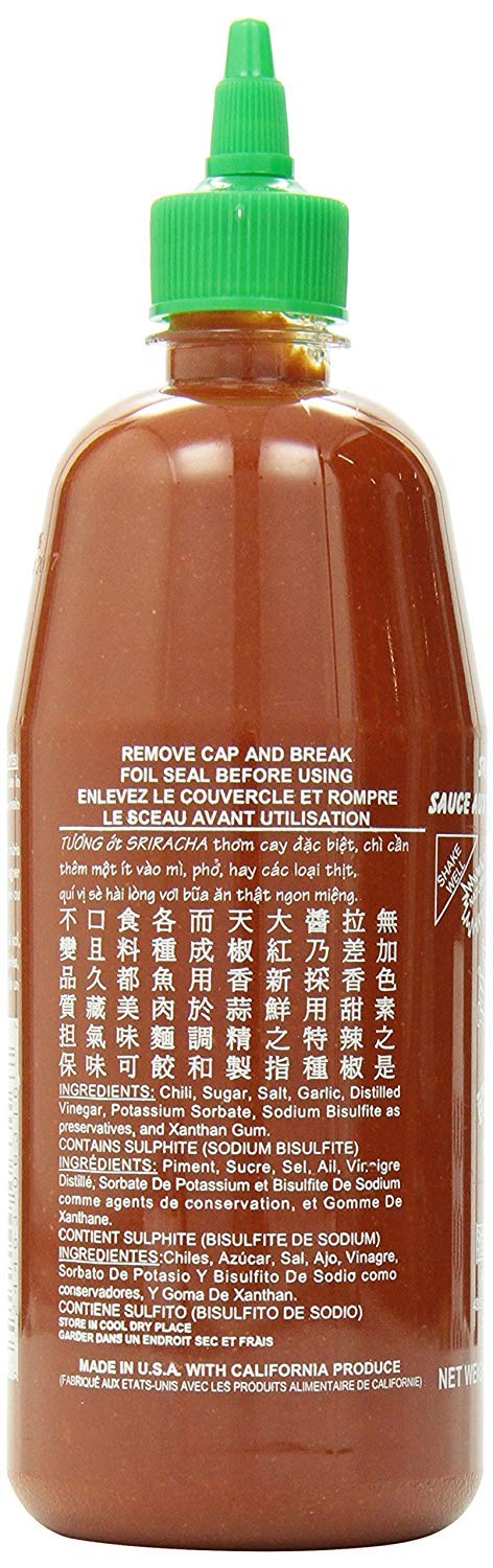 Sriracha Hot Chili Sauce