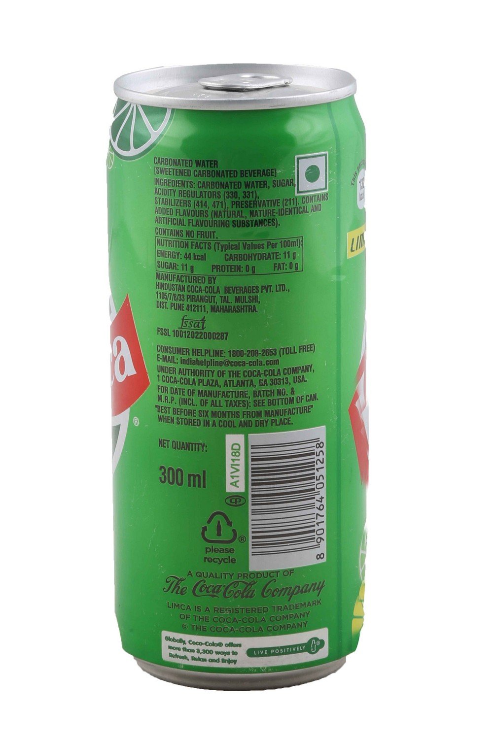 Limca Lemon Flavor Tin