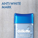 Gillette Antiperspirant Deodorant for Men, Clear Gel, Cool Wave, Twin Pack, 3.8oz