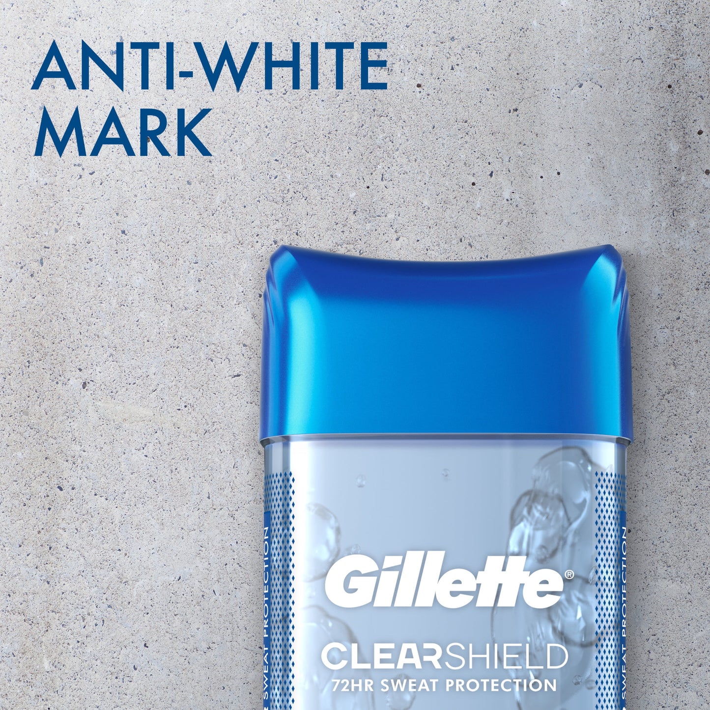 Gillette Antiperspirant Deodorant for Men, Clear Gel, Cool Wave, Twin Pack, 3.8oz