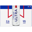 Michelob ULTRA Light Beer, 24 Pack Beer, 12 fl oz Cans, 4.2 % ABV, Domestic