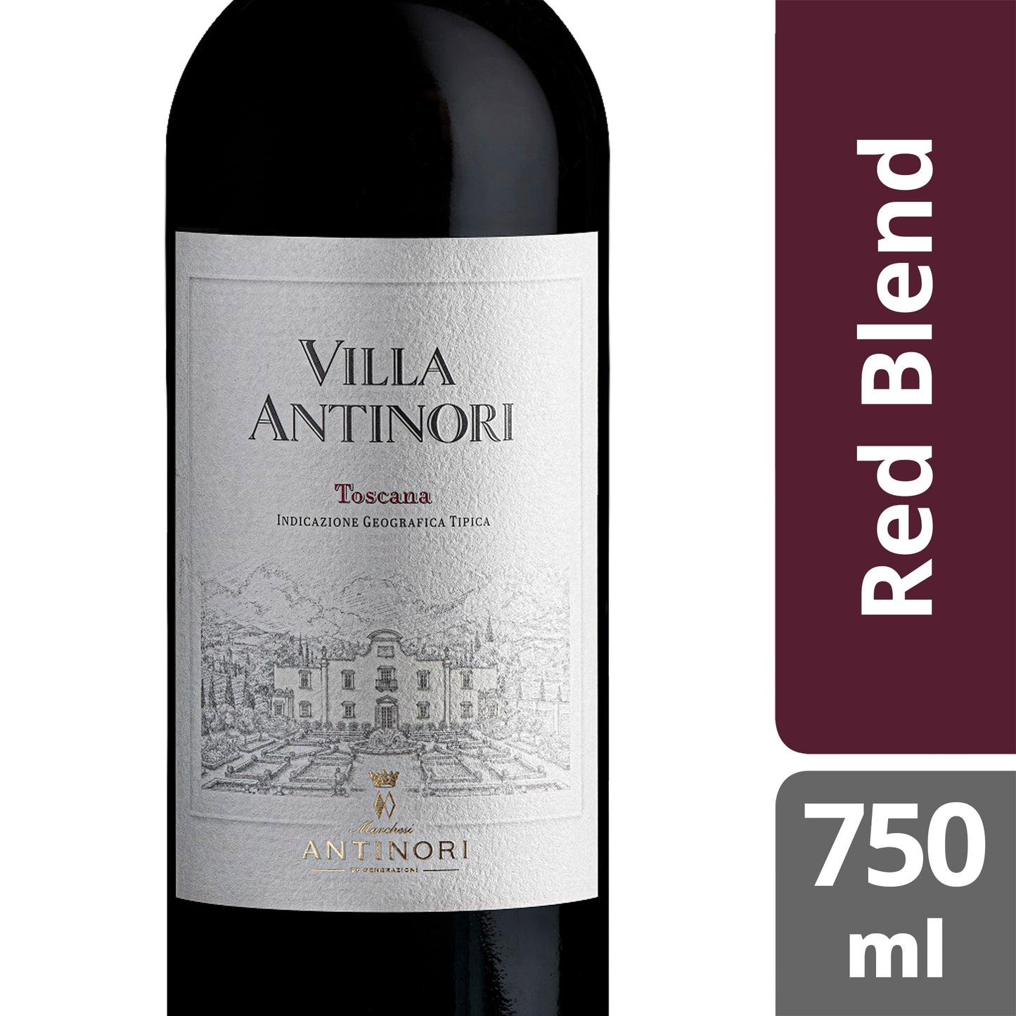 Villa Antinori Toscana IGT Rosso Red Wine, 750 ml Bottle, 13.5% ABV