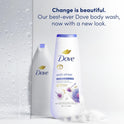 Dove Anti-Stress Long Lasting Body Wash, Blue Chamomile and Oat Milk, 20 fl oz