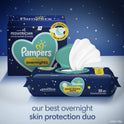 Pampers Sweet Dreams Nighttime Lavender Baby Wipes 3X Flip-Top Packs 168ct