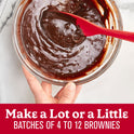 Betty Crocker Batchables Fudge Brownie Mix, Mix and Bake 4 to 12 per batch, 29.5 oz.