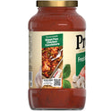 Prego Fresh Mushroom Spaghetti Sauce, 24 oz Jar