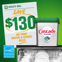 Cascade Platinum Dishwasher Detergent Pods, Fresh Scent, 14 Count
