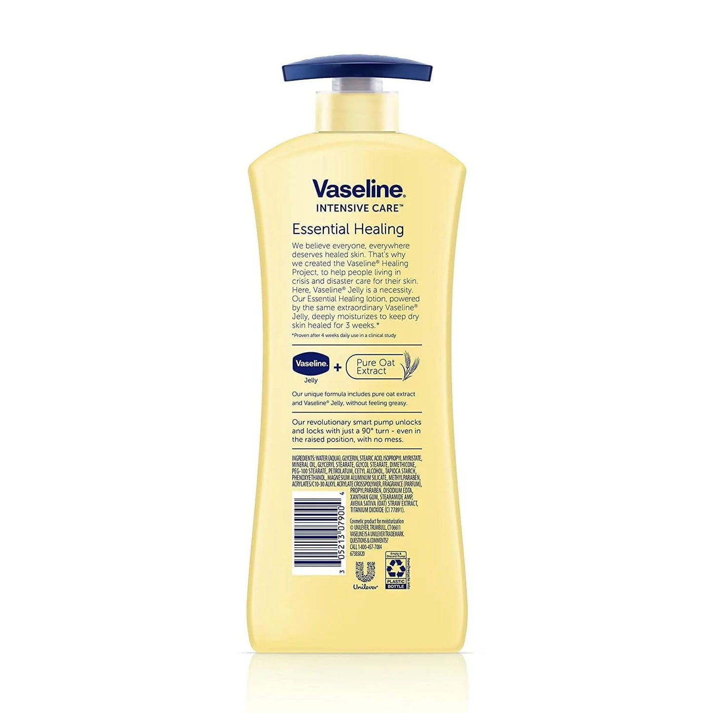 Vaseline Intensive Care Nourishing Moisture Non Greasy Body Lotion for Dry Skin, 20.3 fl oz