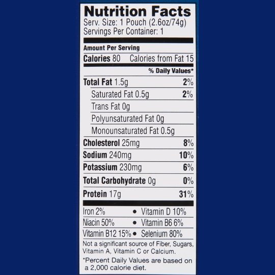 StarKist Albacore White Tuna in Water, 2.6 oz Pouch