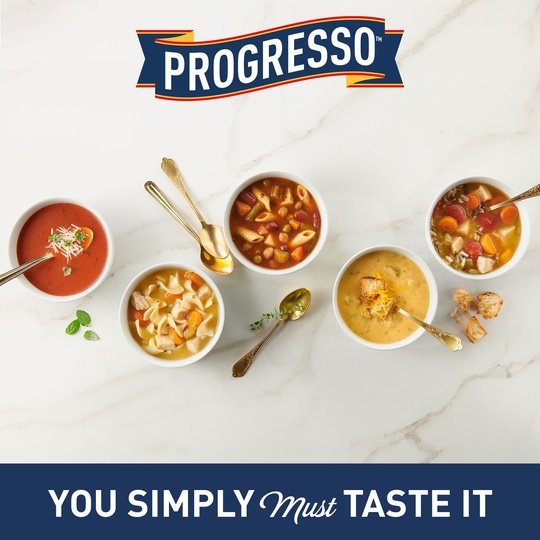 Progresso Light, Creamy Potato With Bacon & Cheese Canned Soup, Gluten Free, 18.5 oz.