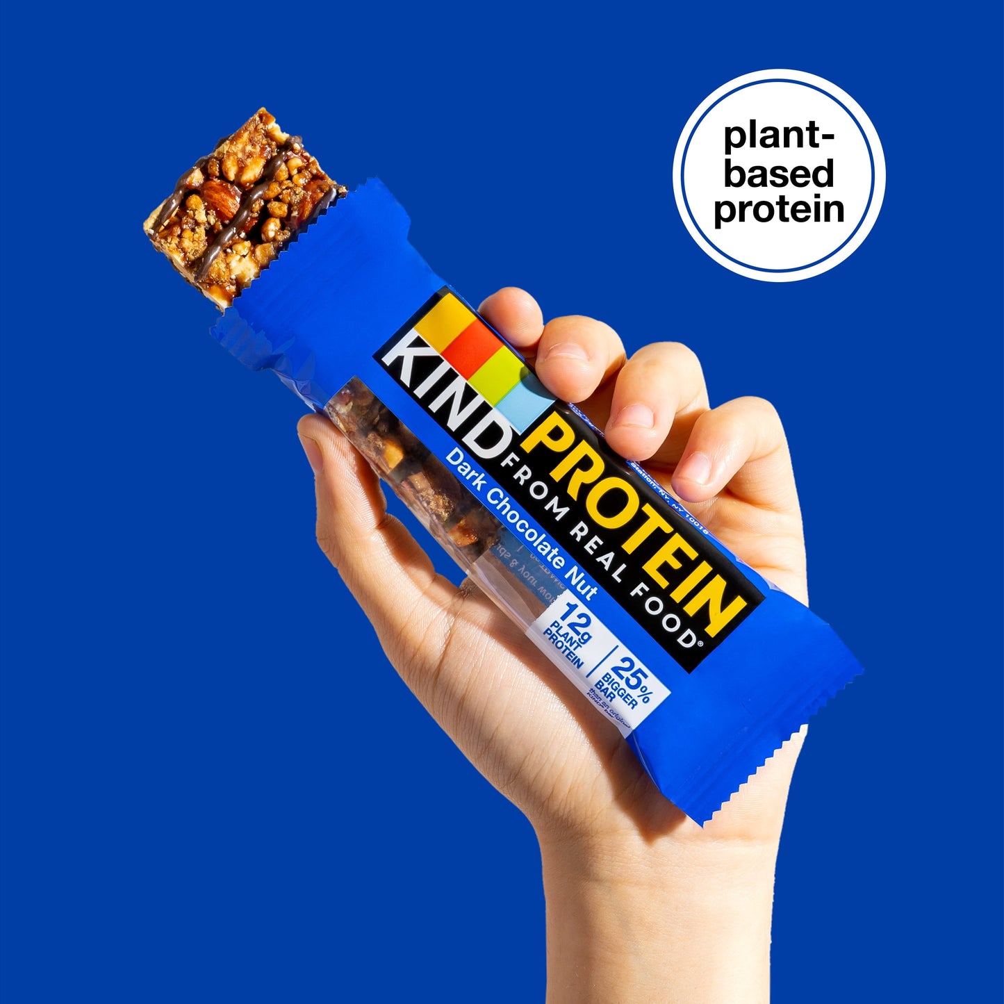 KIND Protein Gluten Free Dark Chocolate Nut Snack Bars, 1.76 oz, 5 Count