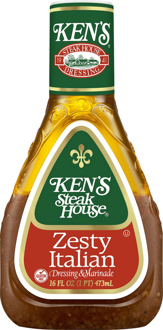 Ken's Steak House Zesty Italian Dressing & Marinade 16 fl oz