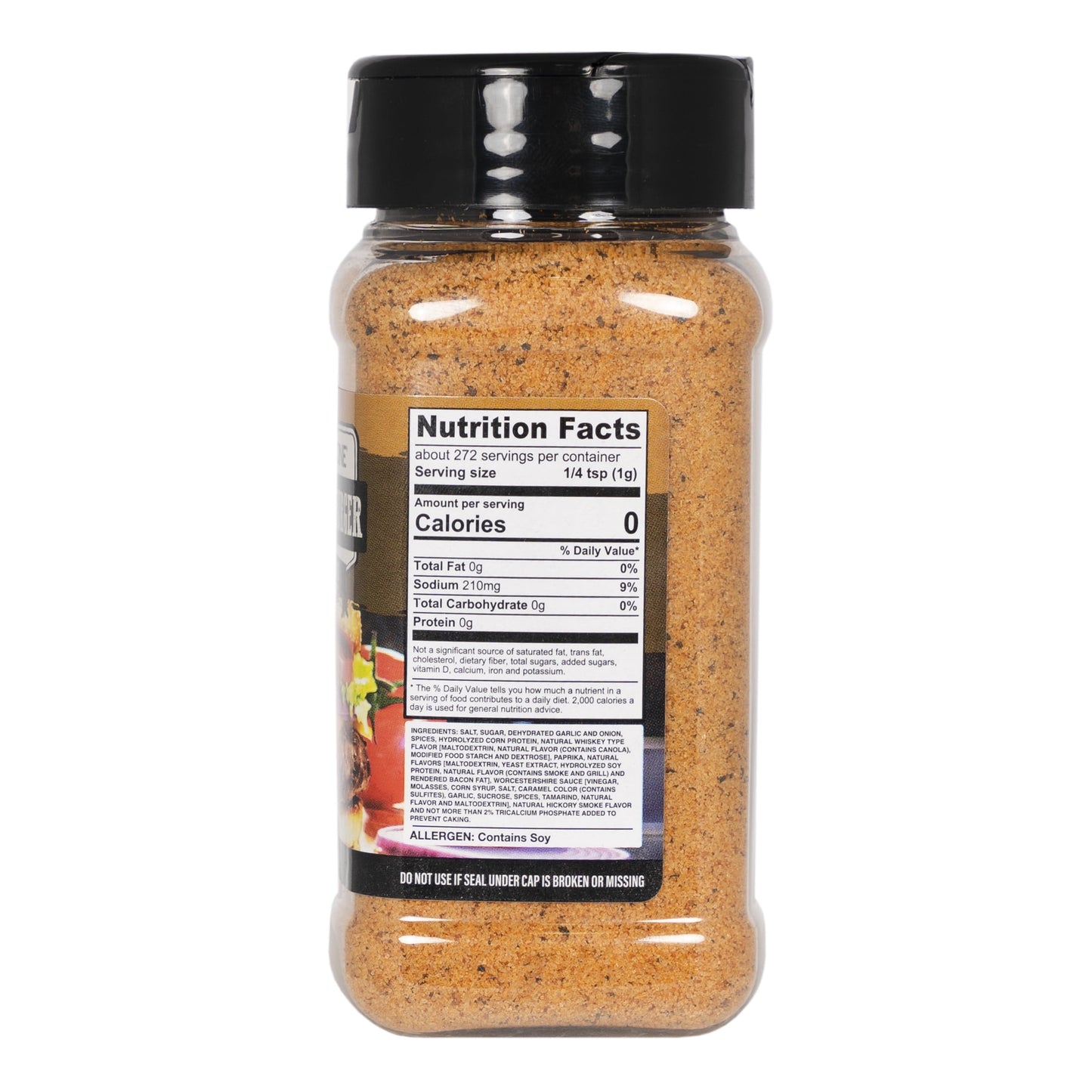 Blackstone Whiskey Burger Seasoning Gourmet Griddle Blend, 9.6 oz