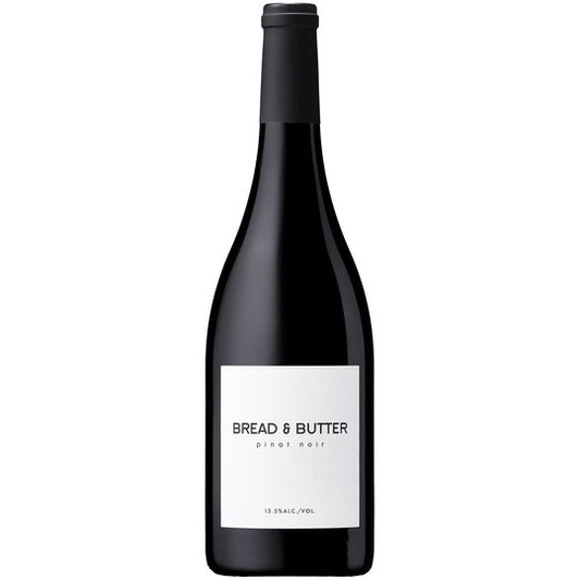 Bread & Butter Pinot Noir Red Wine, California, 13.5% ABV, 750ml Glass Bottle, 5-150ml Servings