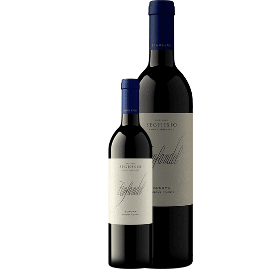 Seghesio Zinfandel Red Wine, Sonoma County California, 750ml Glass Bottle