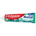 Colgate Max Fresh Toothpaste, Whitening Toothpaste with Mini Breath Strips, Clean Mint, 6.3 oz Tube