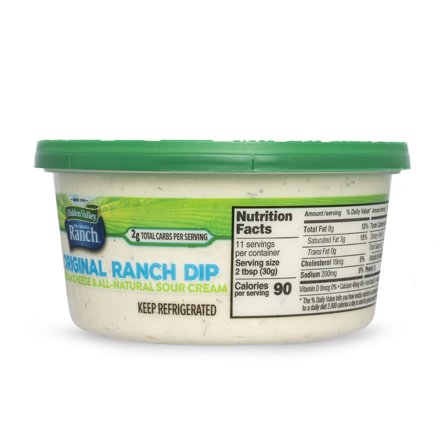 Hidden Valley Ranch Buttermilk Ranch Dip,12oz (Allergens Not Contained: Fish Free)