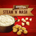 Ore-Ida Home Style Steam 'N' Mash Recipe Ready Pre-Cut Russet Potatoes Frozen Side Dish, 24 oz Bag