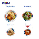 Dixie Disposable Paper Bowls, 10 Ounce, 70 Count