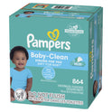 Pampers Flip Top Wipes Baby Fresh 12x 864 Wipes