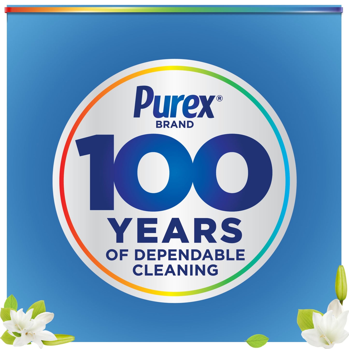 Purex Natural Elements Liquid Laundry Detergent, Linen & Lillies, 240 Loads, 312 Fl Oz