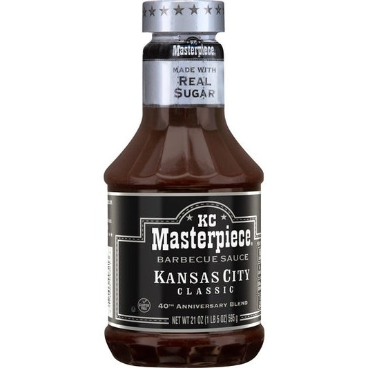 KC Masterpiece Gluten Free Kansas City Classic Barbecue Sauce, 21 fl oz