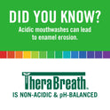 TheraBreath Fresh Breath Mouthwash, Mild Mint, Alcohol-Free, 1 Liter