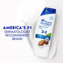 Head & Shoulders 2 in 1 Dandruff Shampoo and Conditioner, Dry Scalp Care, 8.45 oz