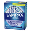 Tampax Pearl Tampons with LeakGuard Braid, Light Absorbency, 18 Ct