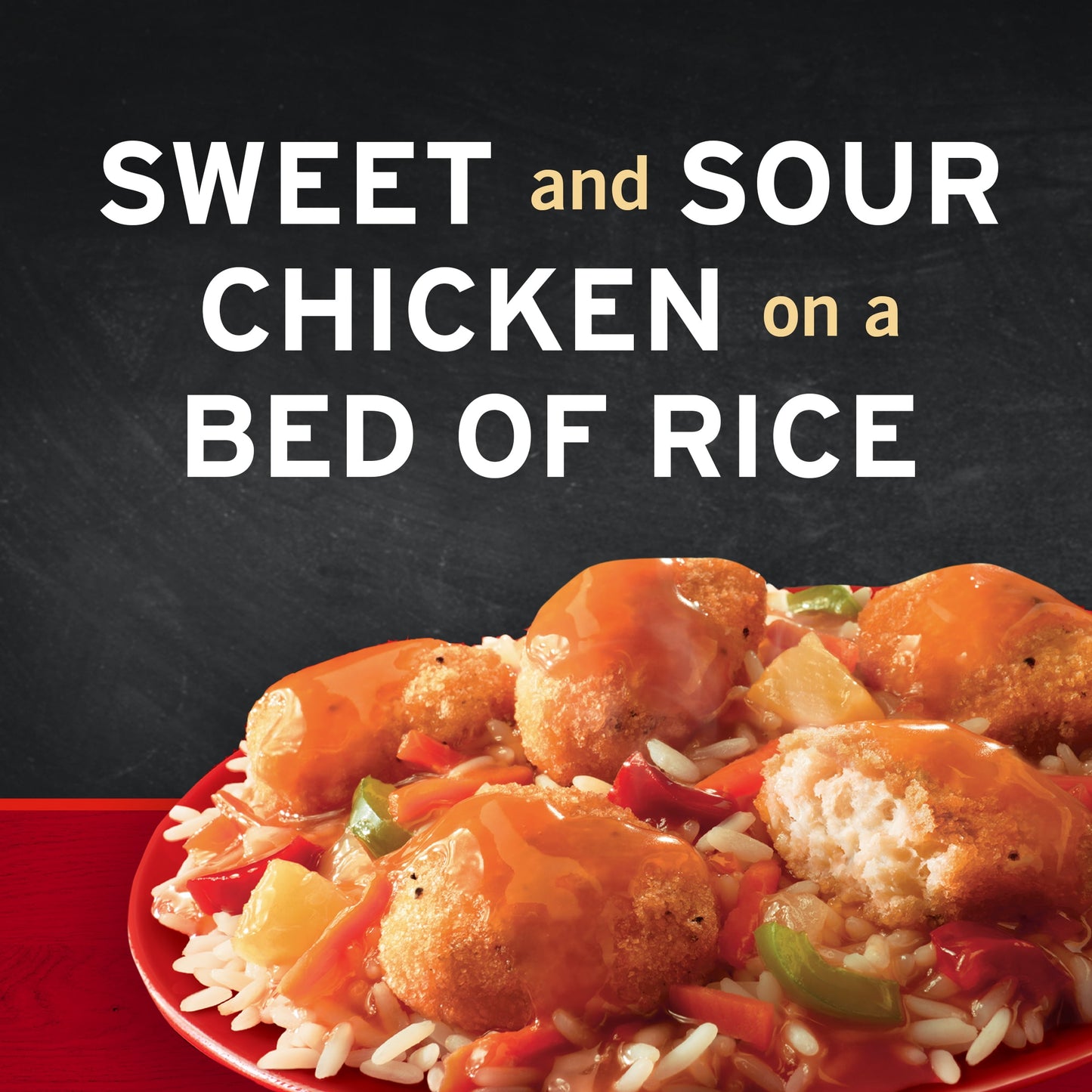 Banquet Sweet and Sour Chicken Frozen Meal, 9.25 oz (Frozen)