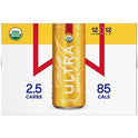 Michelob ULTRA Pure Gold Organic Light Lager, 12 Pack Beer, 12 fl oz Cans, 3.8% ABV, Domestic