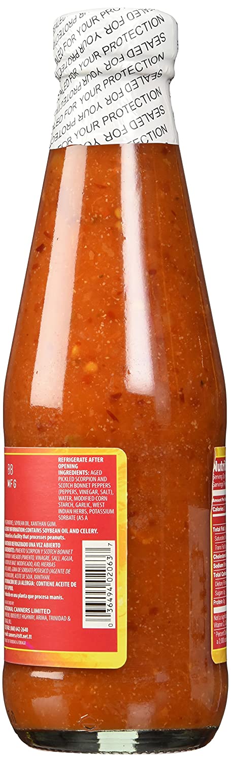 Trinidad Scorpion Pepper Sauce