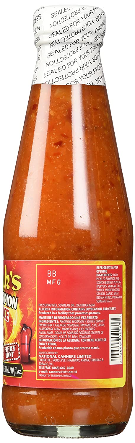 Trinidad Scorpion Pepper Sauce