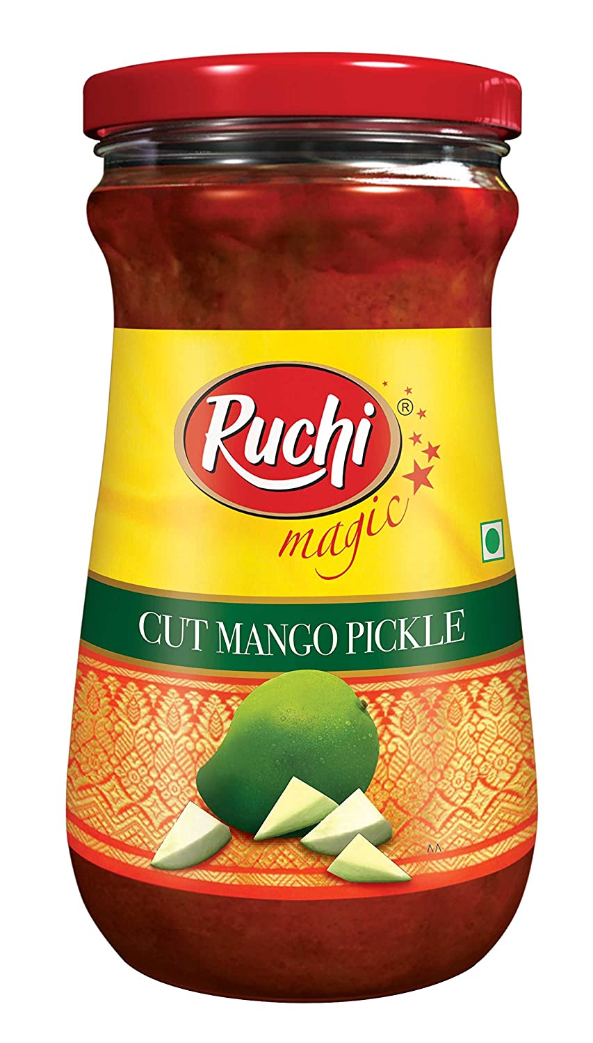 Cut Mango Pickle (Without Garlic)