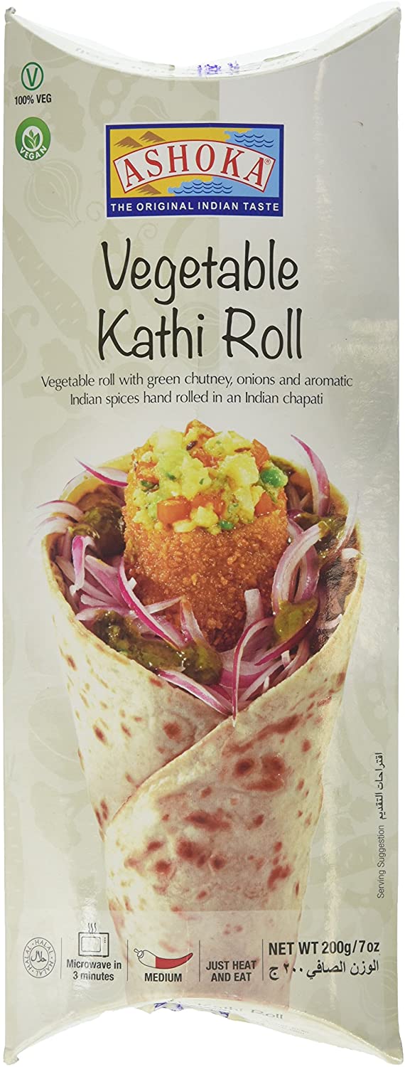 Vegetable Kathi Roll