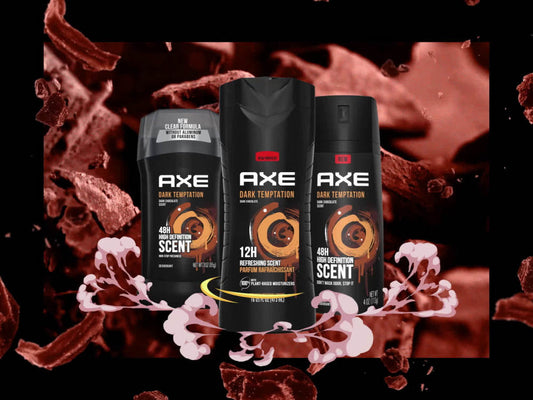 Axe Dark Temptation Long Lasting Men's Antiperspirant Deodorant Stick, Dark Chocolate, 2.7 oz