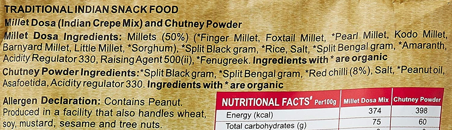 Organic Millet Dosa