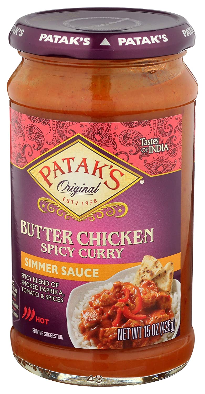 Butter Chicken Spicy Curry Simmer Sauce