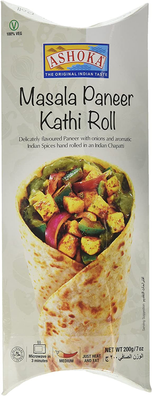 Masala Paneer Kathi Roll