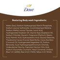 Dove Restoring Long Lasting Gentle Body Wash, Coconut and Cocoa Butter, 30.6 fl oz