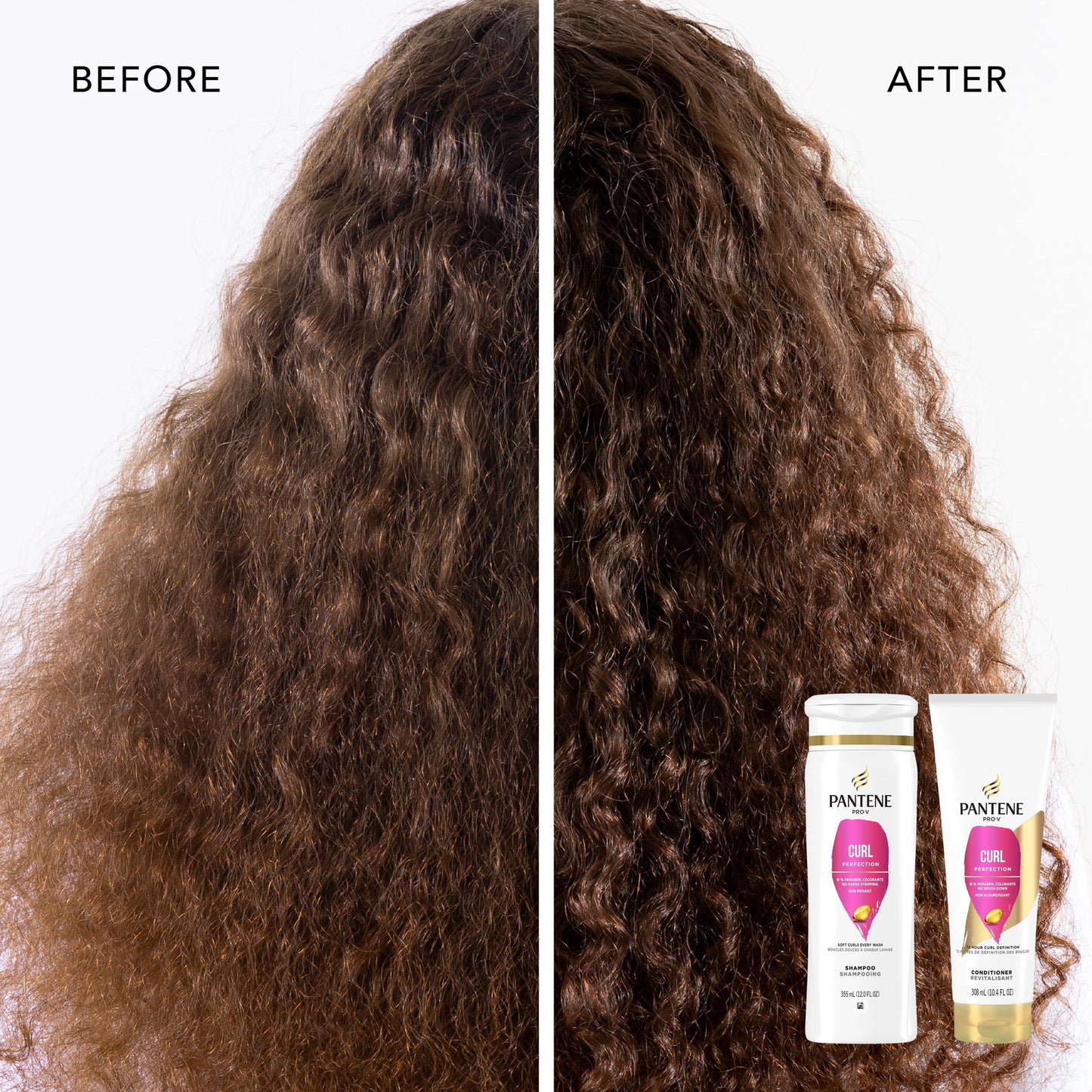 Pantene Pro-V Curl Perfection Conditioner, Nourishing, 9.0 oz