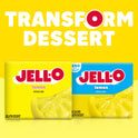 Jell-O Lemon Artificially Flavored Gelatin Dessert Mix, 3 oz Box