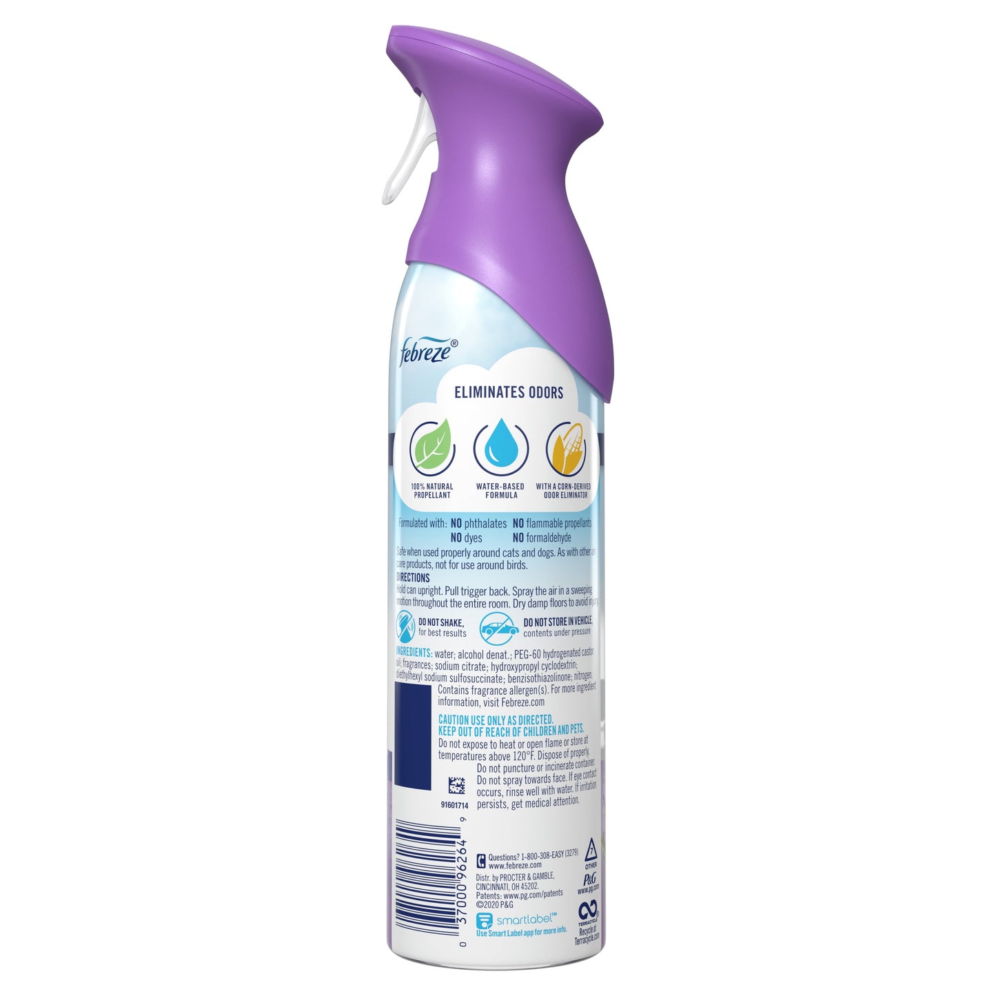 Febreze Odor-Fighting Air Freshener, Mediterranean Lavender, 8.8 fl oz