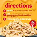 Velveeta Skillets Philly Cheese Steak Pasta Dinner Kit, 12.2 oz Box