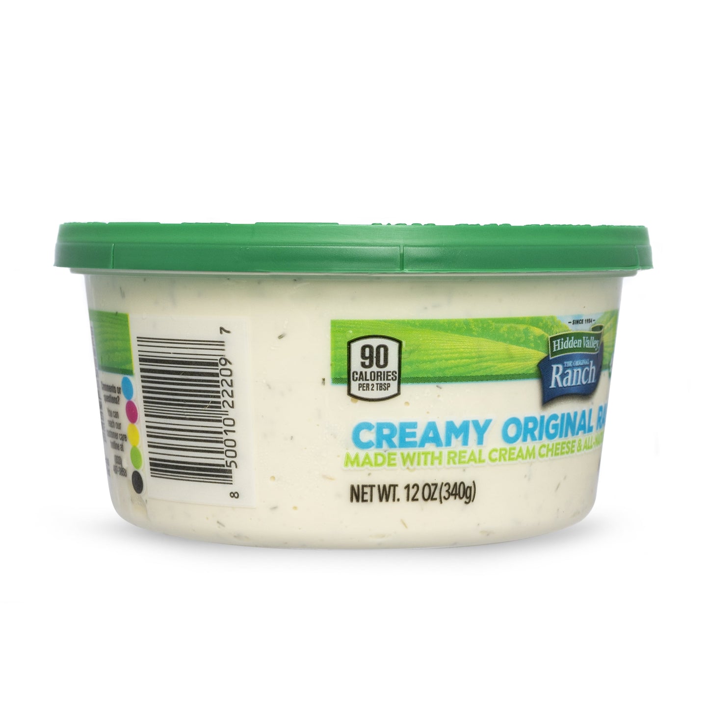 Hidden Valley Ranch Buttermilk Ranch Dip,12oz (Allergens Not Contained: Fish Free)