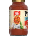 Prego Traditional Lower Sodium Spaghetti Sauce, 23.5 oz Jar